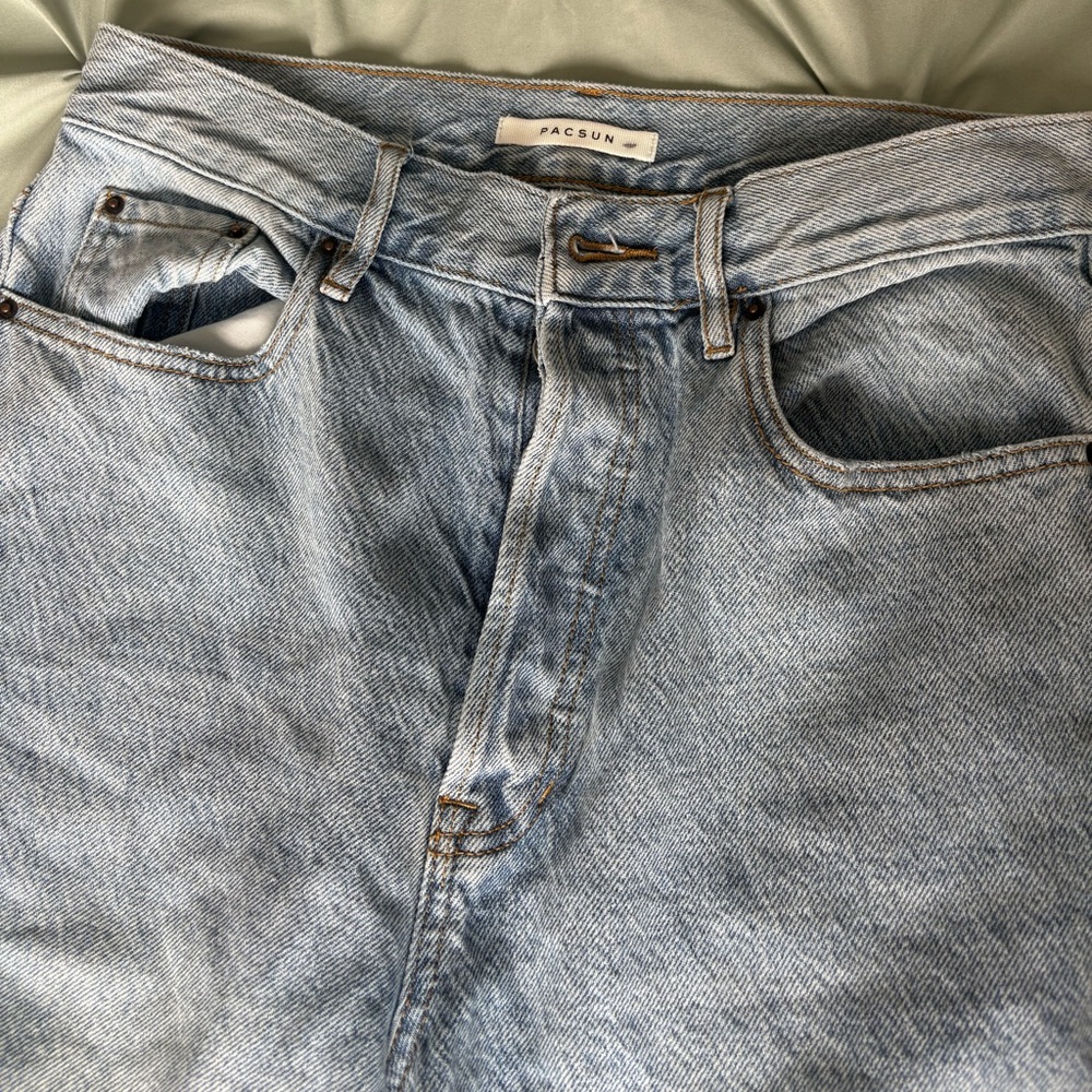 PacSun Blue Relaxed Fit Jeans with Vintage Appeal